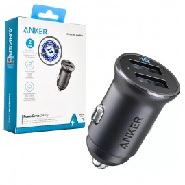 شارژر فندکی 24 وات دو پورت انکر (ANKER) مدل A2727H12