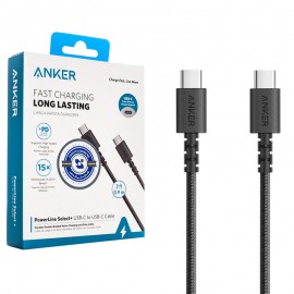کابل تایپ سی به تایپ سی (Type-C to Type-C) انکر (ANKER) طول 0.9 متر مدل A8032H11
