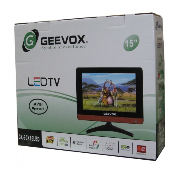 TV + مانیتور GEEVOX مدل 15 اینچ GX-90X15 LED