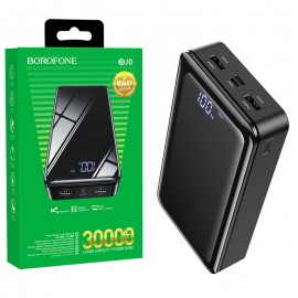 پاوربانک بروفون (BOROFONE) مدل BJ8 ظرفیت 30000mAh