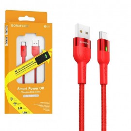 کابل تایپ سی (Type-C) بروفون (BOROFONE) طول 1.2 متر مدل BU17
