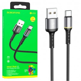 کابل تایپ سی (Type-C) بروفون (BOROFONE) طول 1.2 متر مدل BU33