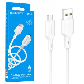 کابل اندروید (MicroUSB) بروفون (BOROFONE) طول 1 متر مدل BX70