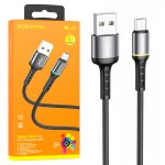 کابل اندروید (MicroUSB) بروفون (BOROFONE) طول 1.2 متر مدل BU33