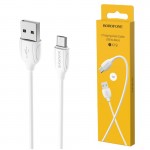 کابل اندروید (MicroUSB) بروفون (BOROFONE) طول 1 متر مدل BX19