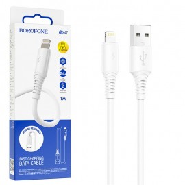کابل آیفون (Lightning) بروفون (BOROFONE) طول 1 متر مدل BX47