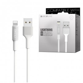 کابل آیفون (Lightning) بروفون (BOROFONE) طول 1 متر مدل BX1