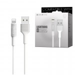 کابل آیفون (Lightning) بروفون (BOROFONE) طول 1 متر مدل BX1