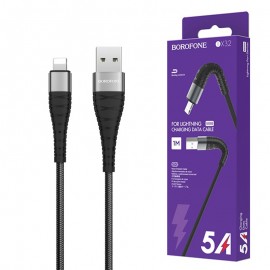 کابل آیفون (Lightning) بروفون (BOROFONE) طول 1 متر مدل BX32