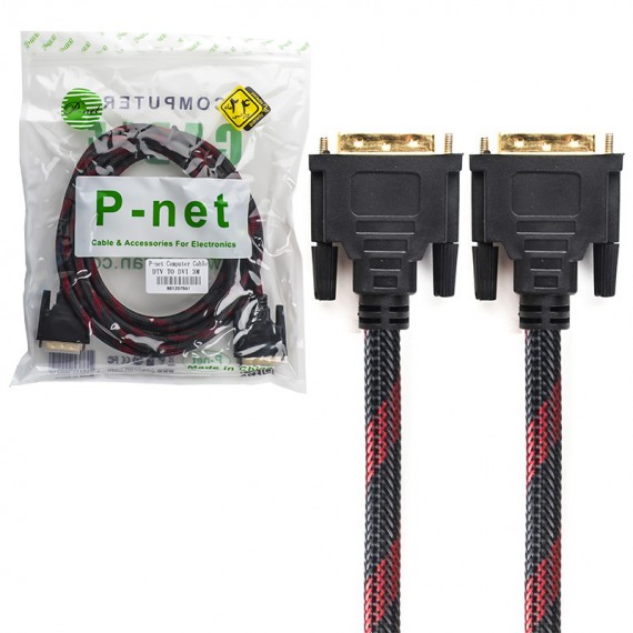 کابل DVI پی نت (P-net) طول 3 متر