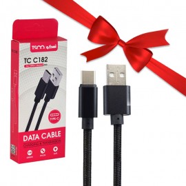 بسته 1+10 کابل تایپ سی (Type-C) طول 1 متر تسکو (TSCO) مدل TC C182 (یک عدد هدیه)