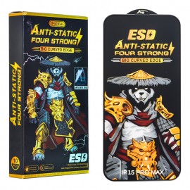 گلس گوشی آیفون ESD Four Strong آنتی استاتیک ای او جی (Aog) مدل iPhone 15ProMax