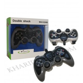 دسته بازی تک شوکدار چرمی Vanmaax مدل MAX-G2460 رنگی