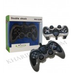 دسته بازی تک شوکدار چرمی Vanmax مدل MAX-G2460 طوسی-مشکی