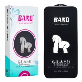گلس اورجینال گوشی آیفون Premium 9H بایکو (BAIKO) مدل iPhone 15ProMax