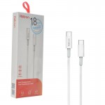 کابل تایپ سی به تایپ سی (Type-C To Type-C) هترون (Hatron) طول 1 متر مدل HC199CC