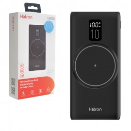 پاوربانک هترون (Hatron) مدل HPB1090PQW ظرفیت 10000mAh