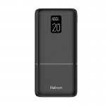پاوربانک هترون (Hatron) مدل HPB2060PQ ظرفیت 20000mAh