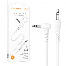 کابل 1 به 1 صدا (AUX) بروفون (BOROFONE) طول 2 متر مدل BL10