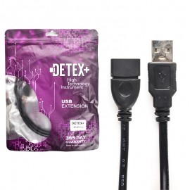 کابل افزایش طول USB دیتکس پلاس (+DETEX) طول 1.5 متر