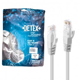 کابل شبکه CAT5 دیتکس پلاس (+DETEX) طول 1 متر