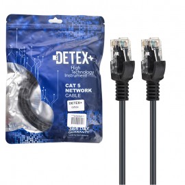 کابل شبکه CAT5 دیتکس پلاس (+DETEX) طول 3 متر