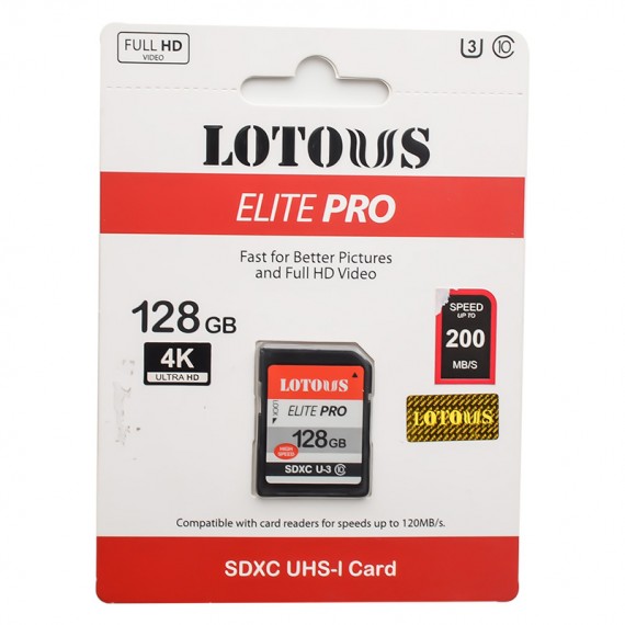 رم دوربین لوتوس (LOTOUS) مدل 128GB Elite Pro