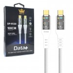 کابل تایپ سی به تایپ سی (Type-C To Type-C) دیتاپلاس (DataPlus) طول 1 متر مدل DP-R330