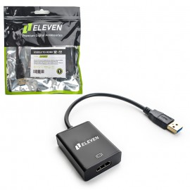 کابل تبدیل USB3.0 به HDMI الون (ELEVEN) مدل CV1005