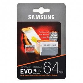 رم موبایل سامسونگ (Samsung) مدل 64GB MicroSDXC Evo Plus خشاب دار