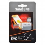 رم موبایل سامسونگ (Samsung) مدل 64GB MicroSDXC Evo Plus خشاب دار