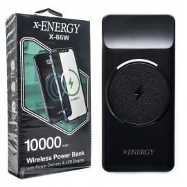 پاوربانک بی سیم ایکس انرژی (X-ENERGY) مدل X-86W ظرفیت 10000mAh