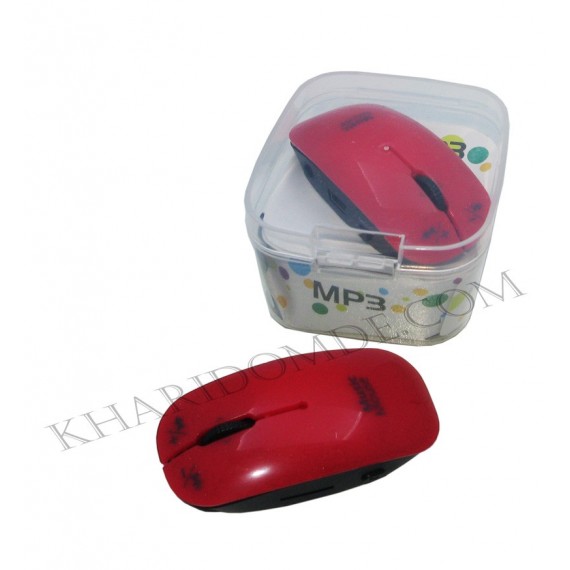 MP3 پلیر عروسکی رم خور طرح موس کامپیوتر قرمز