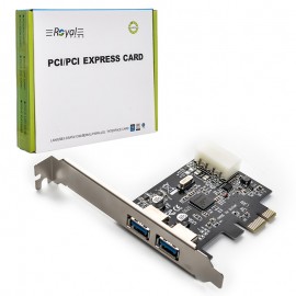 کارت PCI به USB3.0 دو پورت رویال (Royal) مدل RP-302