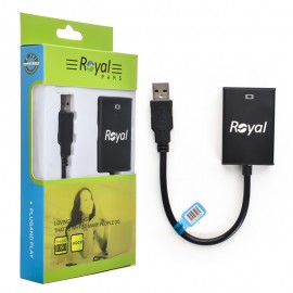 کابل تبدیل USB-A به HDMI رویال (Royal) مدل RC-111