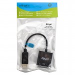 کابل تبدیل DisplayPort به VGA رویال (Royal) طول 15 سانتی متر