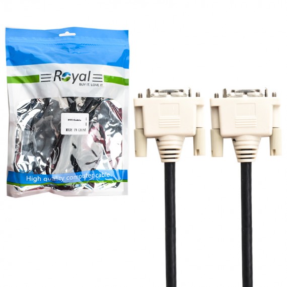 کابل DVI رویال (Royal) طول 1.5 متر