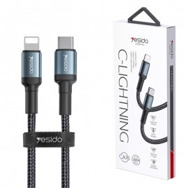 کابل تایپ سی به آیفون (Type-C to Lightning) یسیدو (Yesido) طول 1.2 متر مدل CA76