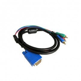 کابل تبدیل VGA به 3RCA کامپوننت طول 1.5 متر