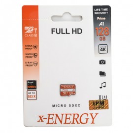 رم موبایل ایکس انرژی (x-ENERGY) مدل 128GB MicroSDXC Prime 80MB/s 533X