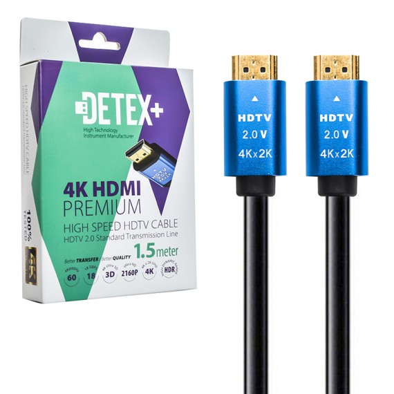 کابل HDMI دیتکس پلاس (+DETEX) طول 1.5 متر