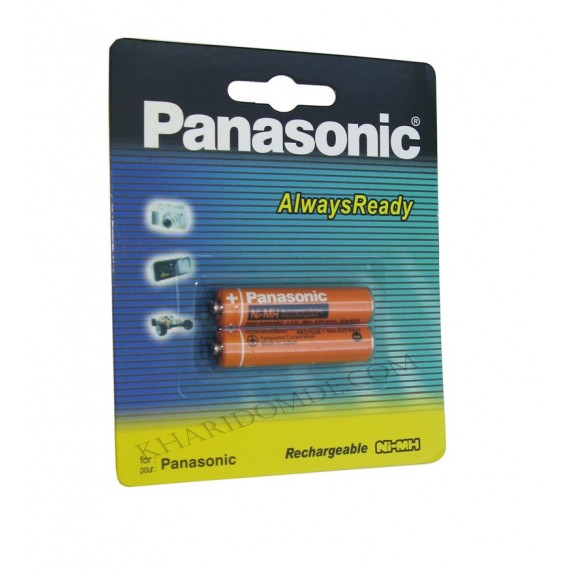 باتری نیم قلمی شارژی Panasonic مدل 630mAh HHR-83AAABU