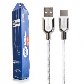 کابل تایپ سی (Type-C) میلر (Miller) طول 3 متر مدل CA 1852