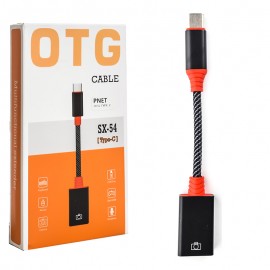 کابل تبدیل OTG (USB To Type-c) پی نت (P-net) مدل SX-54