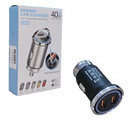 شارژر فندکی دو پورت مدل T-062