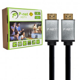 کابل HDMI 2.0 4K پی نت (P-net) طول 5 متر