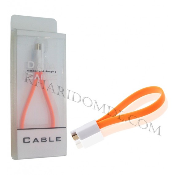 کابل Micro USB پاوربانکی نارنجی