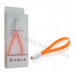 کابل Micro USB پاوربانکی نارنجی