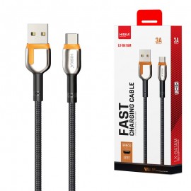 کابل تایپ سی (Type-C) هیسکا (HISKA) طول 1.2 متر مدل LX-841AC