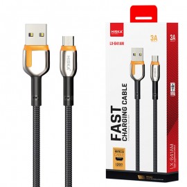 کابل اندروید (MicroUSB) هیسکا (HISKA) طول 1.2 متر مدل LX-841AM